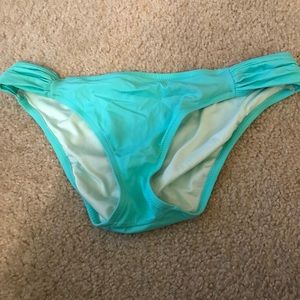VS turquoise bikini bottom